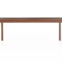 Indskudsborde, spisebord samt sofabord af teak, 1950'erne (3)