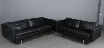 Dansk møbelproducent. Tre og to-pers sofa (2)