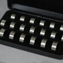 2 Fingermåler, et ringstr. målesæt fra Georg Jensen Fusionsringe, samt en Love Diamond