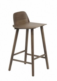 David Geckeler, 'The Nerd Bar Stool', Bar stol - Mørkbejdset