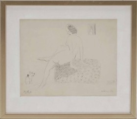 Jakob Weidemann (1923-2001): 'Nude', 1943., CD