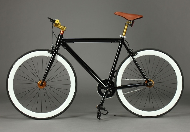 Incognito - Fixie cykel med flip/flop nav - Sort