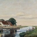 Johan Rohde. Huse i landskab
