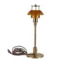Poul Henningsen. PH 3/2 table lamp, amber, Limited Edition