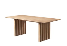 Living & more. Dining table - Model Vega - Natural