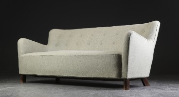 heldig etc nevø Fritz Hansen. Fritstående sofa model 1669 - Lauritz.com
