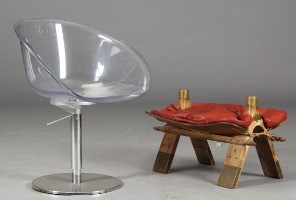 justerbar stol samt egypter skammel (2) - Lauritz.com