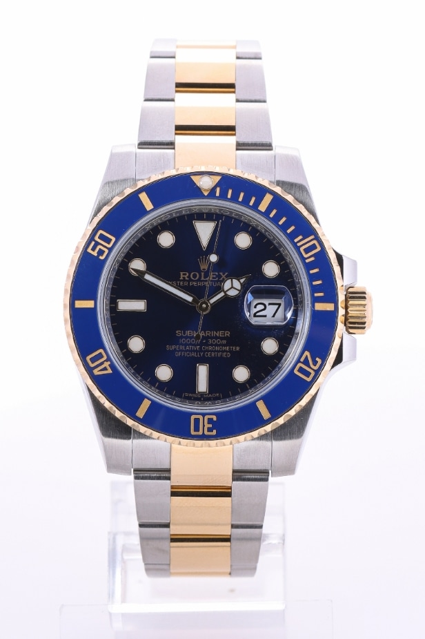Rolex Oyster Perpetual Submariner in gold and steel, ref. 116613LB, vintage 2020