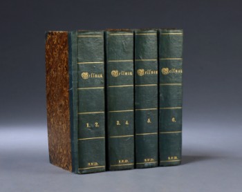 Valda Skrifter af Carl Michael Bellmann, [udg. af Per Adolf Sondén] del 1-6 i 4 bd., Stockholm 1835 (4)