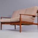 Grete Jalk for France & Søn. Sofa af teaktræ, model 118