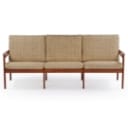 Illum Wikkelsøe model 20 sofa in teak wood