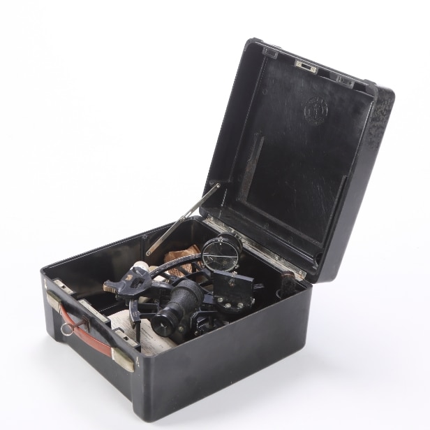 C. Plath. Hamburg. Sextant i org. kasse