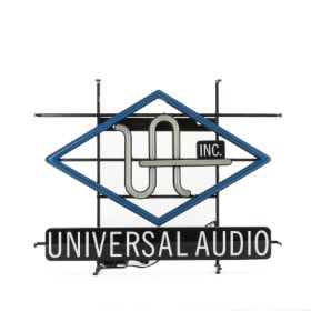 Universal Audio lysskilt