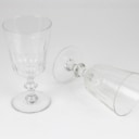 Holmegaard: Chr. VIII: Sæt på 18 'Berlinois' glas. (18)