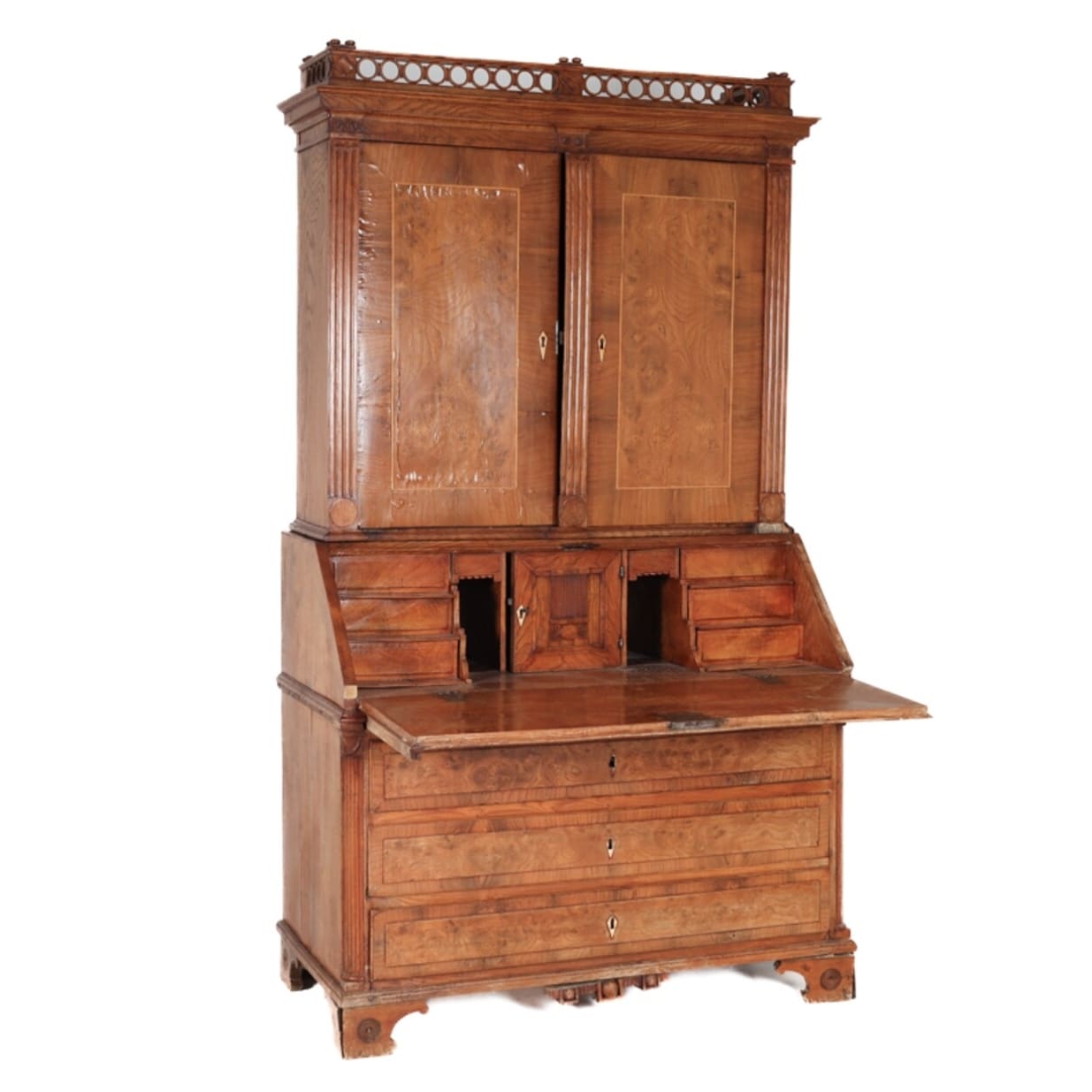Southern Jutland Louis XVI oak chatol, attributed to Lorenz Nielsen ...