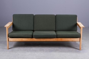 Børge Mogensen. Tre-personers sofa model 216, eg