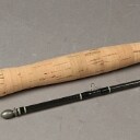 Samling fiskeudstyr: Fiskestang Hardy Ultralite, fluehjul JSB-Perfect Trout, fluehjul DMA-E Denmark (3)
