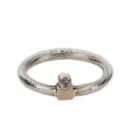 Jørgen Peter Vang. Ring af sølv med brilliant, ca 0.03 ct. Str 52,5