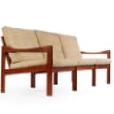Illum Wikkelsøe model 20 sofa in teak wood