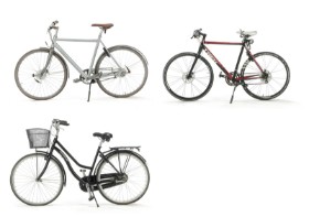 7768, 7769, 7735 - Samling cykler (3)