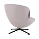 76. Simon Legald for Normann Copenhagen. Lænestol model Hyg 'Lav', rosa