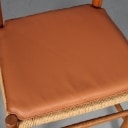 Cushion set for the 'Folkestolen', Børge Mogensen model J39. Cognac leather. (6)