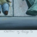 Jacob Gadd. 'Walther og Holger D', Giclée tryk