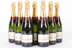 9 bottles of Moët & Chandon Champagne Brut Imperial (9)