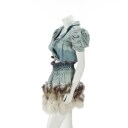 6921 - Kopenhagen Fur. Unique set of skirt and top. size 34 / 36 (2)