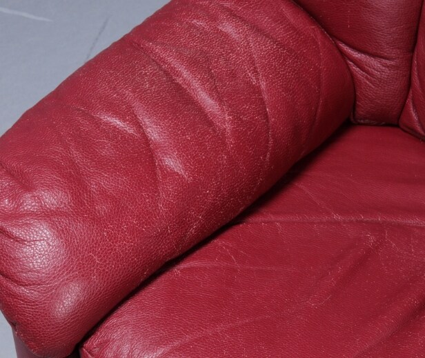 Natuzzi. Chaiselong/lænestol med integreret fodskammel.