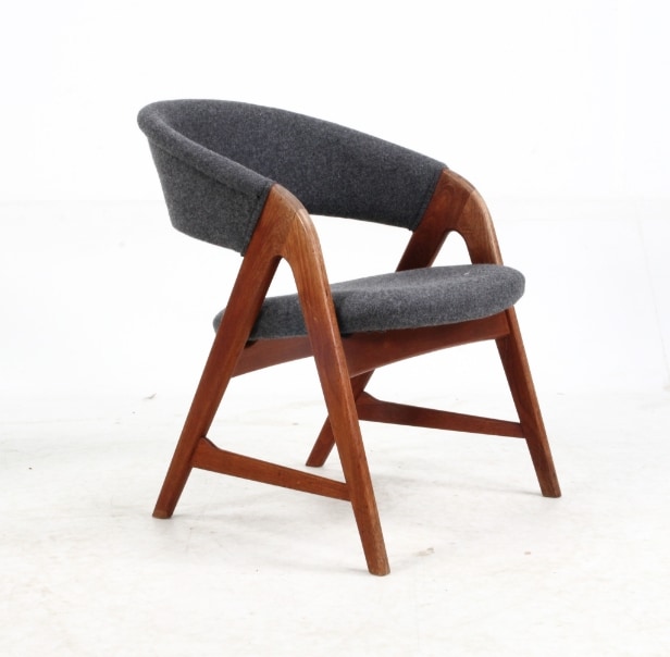 Arne Wahl Iversen. Lounge chair / armchair, model 289