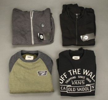 Volcom og Vans. Fire sweatshirts str. XS (4)