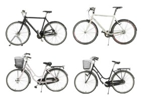 7678, 7680, 7681, 7682 - Samling cykler (4)