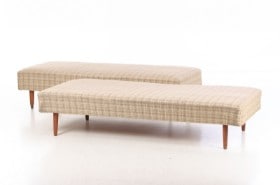 To daybeds / brikse, 1950-60'erne (2)