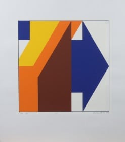 Ole Folmer Hansen. 'GR II' Kunstmappe, 1989.