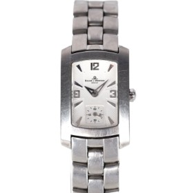 Baume & Mercier: A wristwatch of steel, model 'Hampton', ref. no. 65309. 2003.