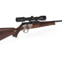 Blaser R93 hunting rifle with two interchangeable barrels