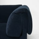 Space Copenhagen for Gubi. Three-person modular sofa model Wonder, exhibition model