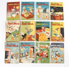 Walt Disney's Anders And & Co. Nr. 1-12, 3. årgang, 1951 samt 1952 mm.(27).