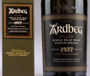 Whisky. Ardbeg 1977 Limited Vintage Edition 46% | Lauritz.com