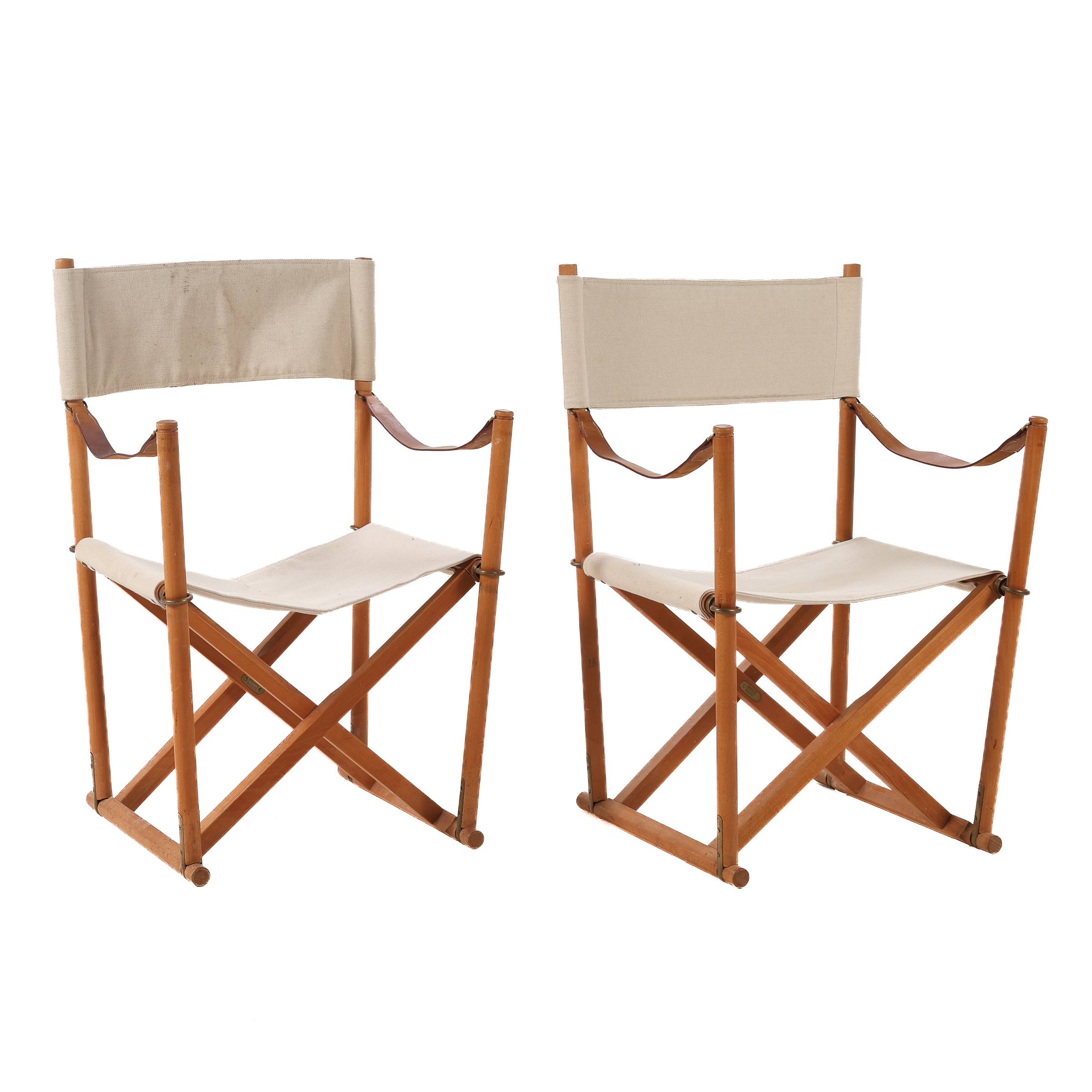 Mogens Koch for Interna. Pair of folding chairs / instructor chairs (2)