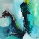 Berit Pedersen. Abstrakt komposition