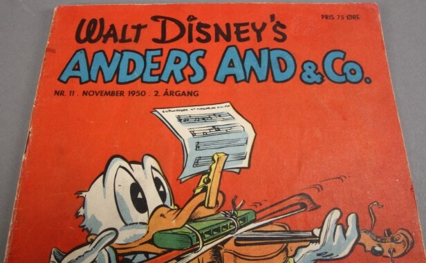 Walt Disney's Anders And & Co. Nr. 2, 3, 4 fra årgang 2 1950 samt Nr. 8, 9, 10, 11, 11B og 12. 2. årgang, 1950 (9)