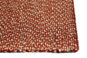 Clara von Zweigbergk for HAY. Braided carpet, 140 x 200 cm - red