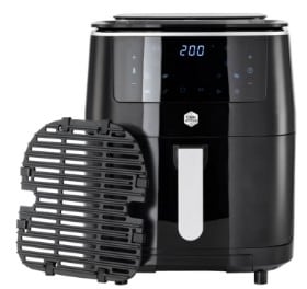 1726 - OBH Nordica airfryer - Easy Fry & Grill Steam 3in1 XXL Black Digital