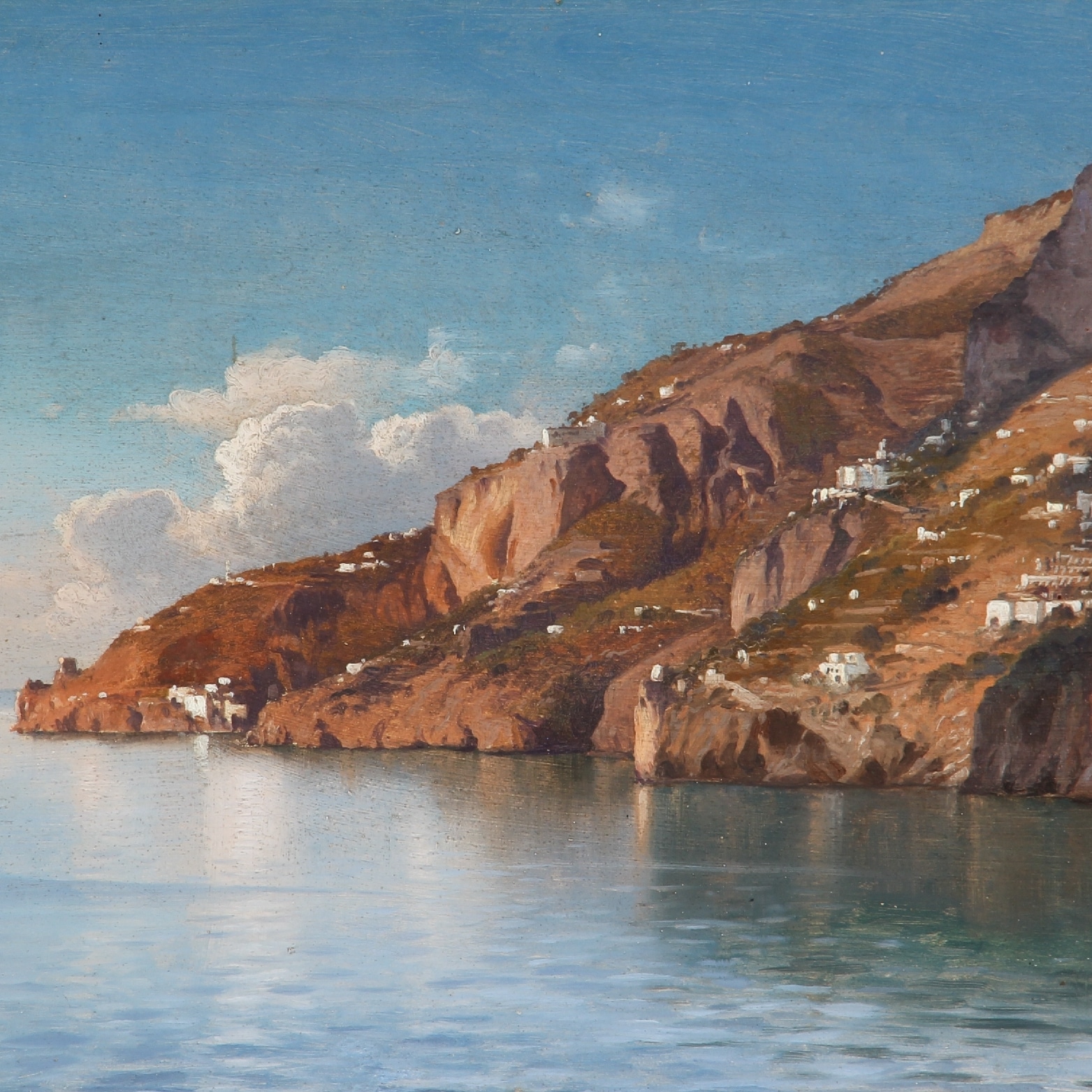 Carl Neumann. Parti fra Amalfikysten | Lauritz.com