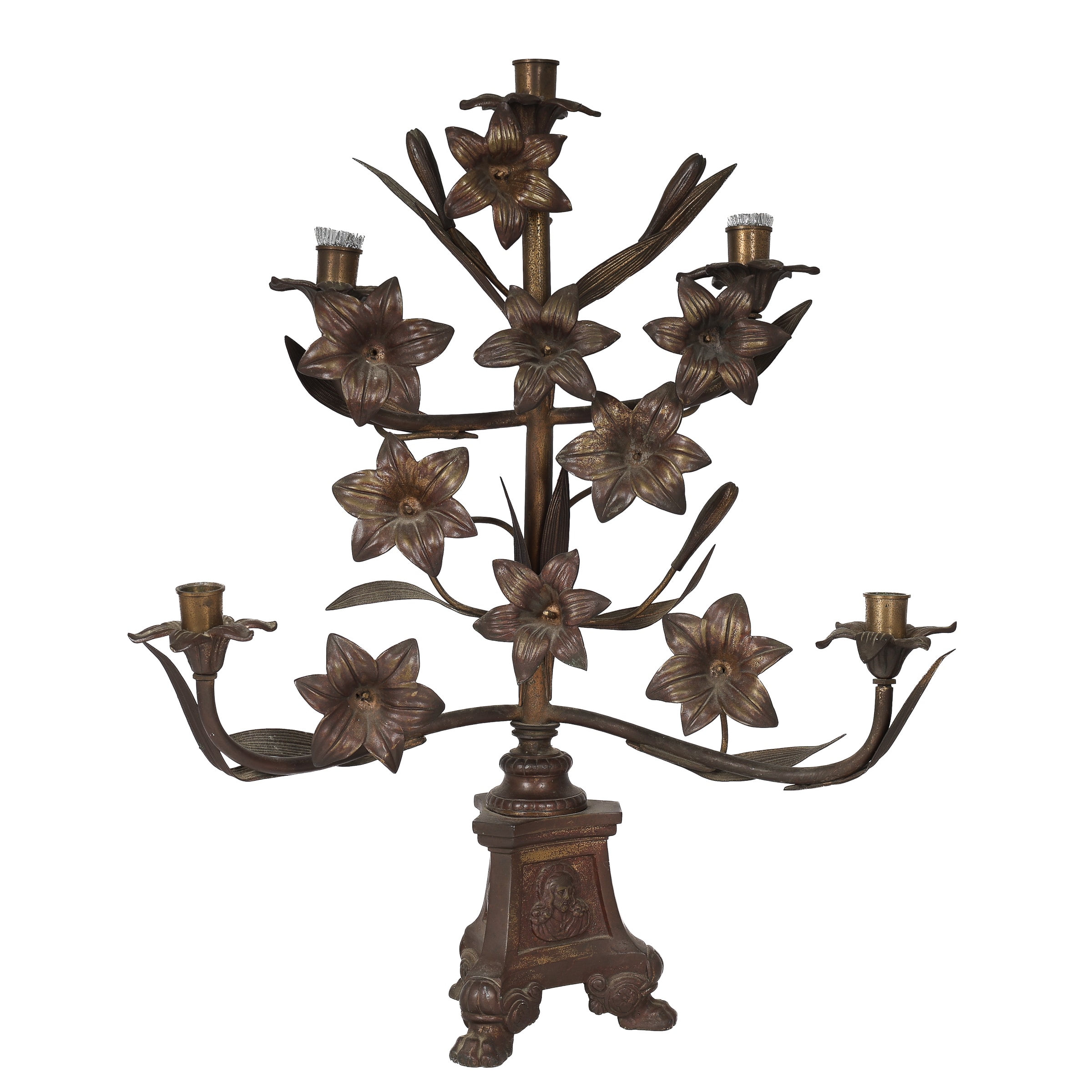 French church candlestick