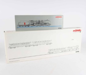 Märklin 37951+42102 Digital HO: Damplokomotiv BR 03 samt 'Württemberg Passenger Train' car set (2)