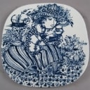 Stor samling Bjørn Wiinblad platter m.m (27) 