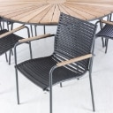 Cinas. Garden table and six chairs - Model Ellen & Mood (7)